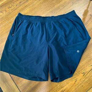 Men's Navy Pace Breaker Short 7" *Lined